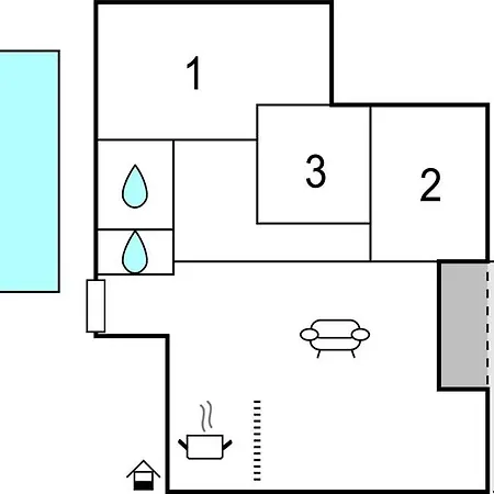 شقة Three-bedroom In Saldun تروغير